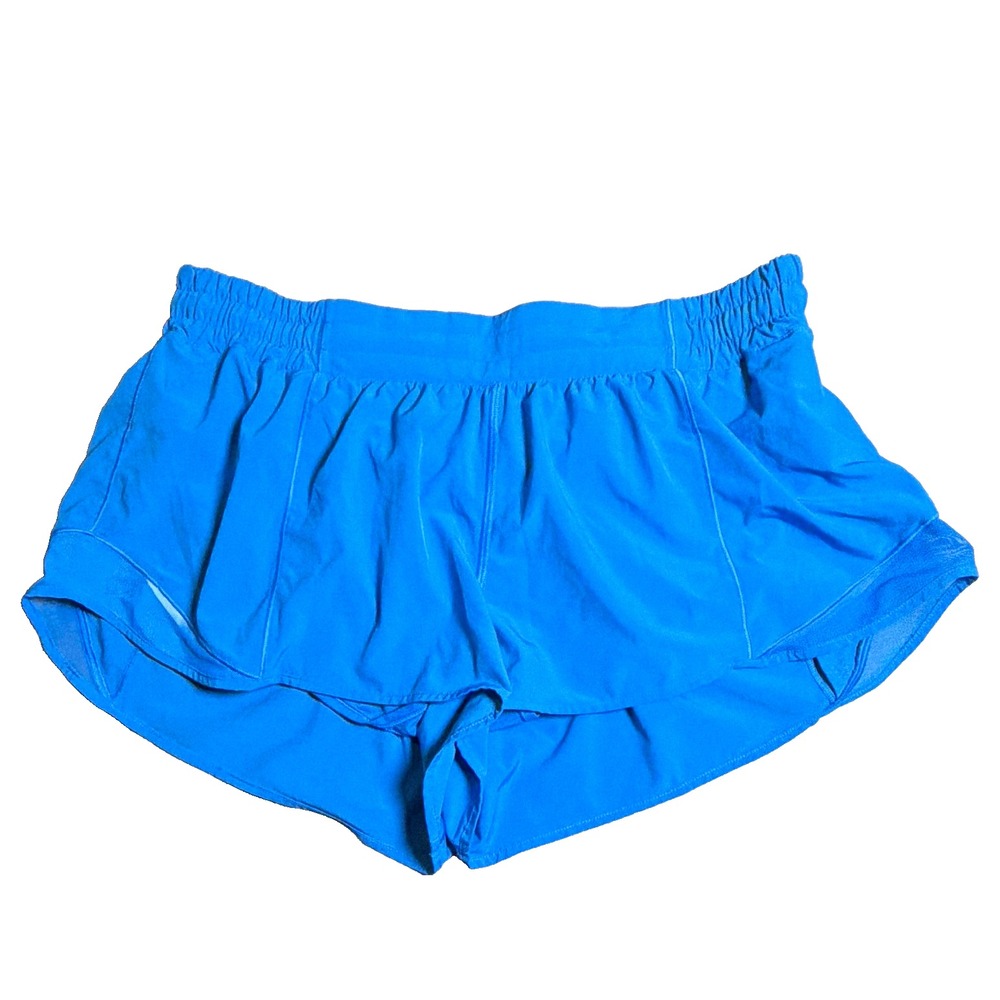lululemon Women's Athletic Running Shorts Blue Size 14 2.5"